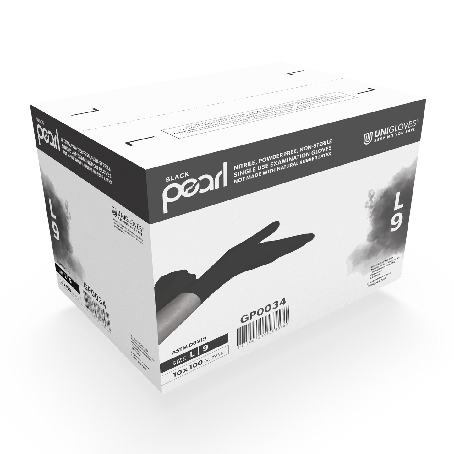 Black Pearl Nitrile Gloves