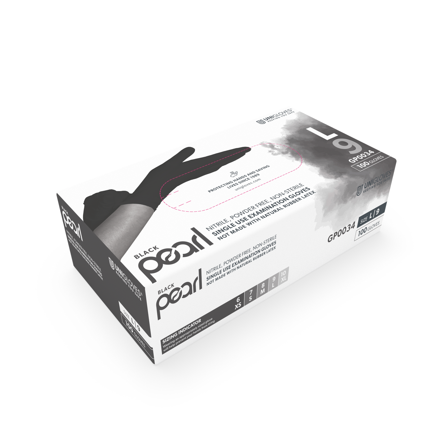 Black Pearl Nitrile Gloves