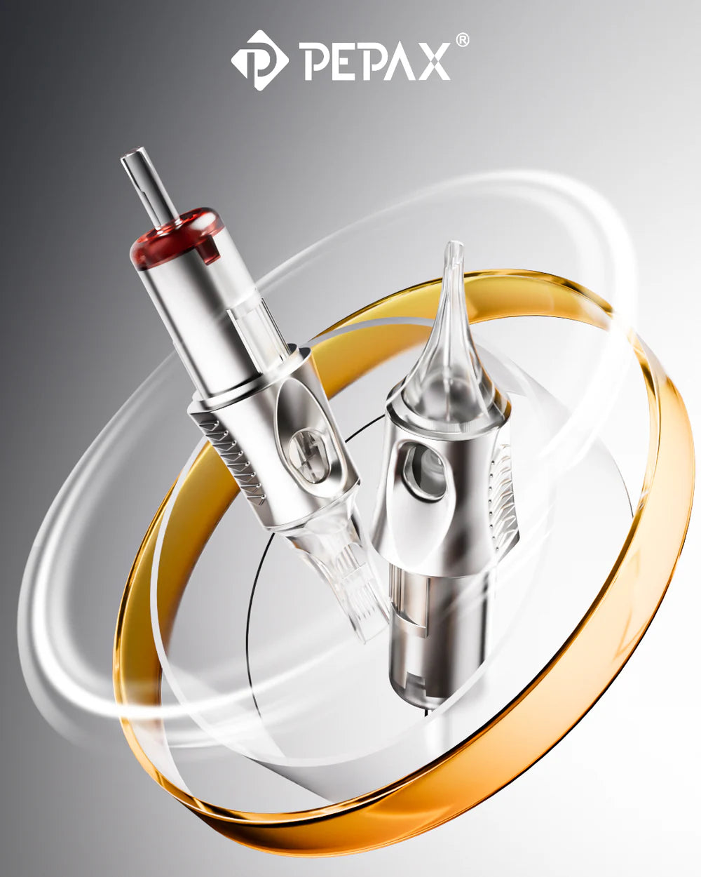 PEPAX Lance Ultral All-new Silver-electroplating Tattoo Cartridge Needles (20pcs per box)