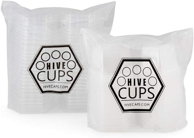 Hive Cups Cartridge Holder/ Rinse Cup Set - 50 cups & lids