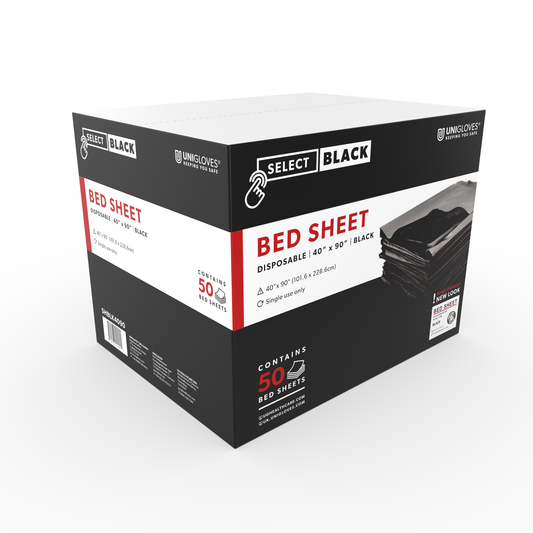 Uniglove Disposable Select Bed Sheets 40x90