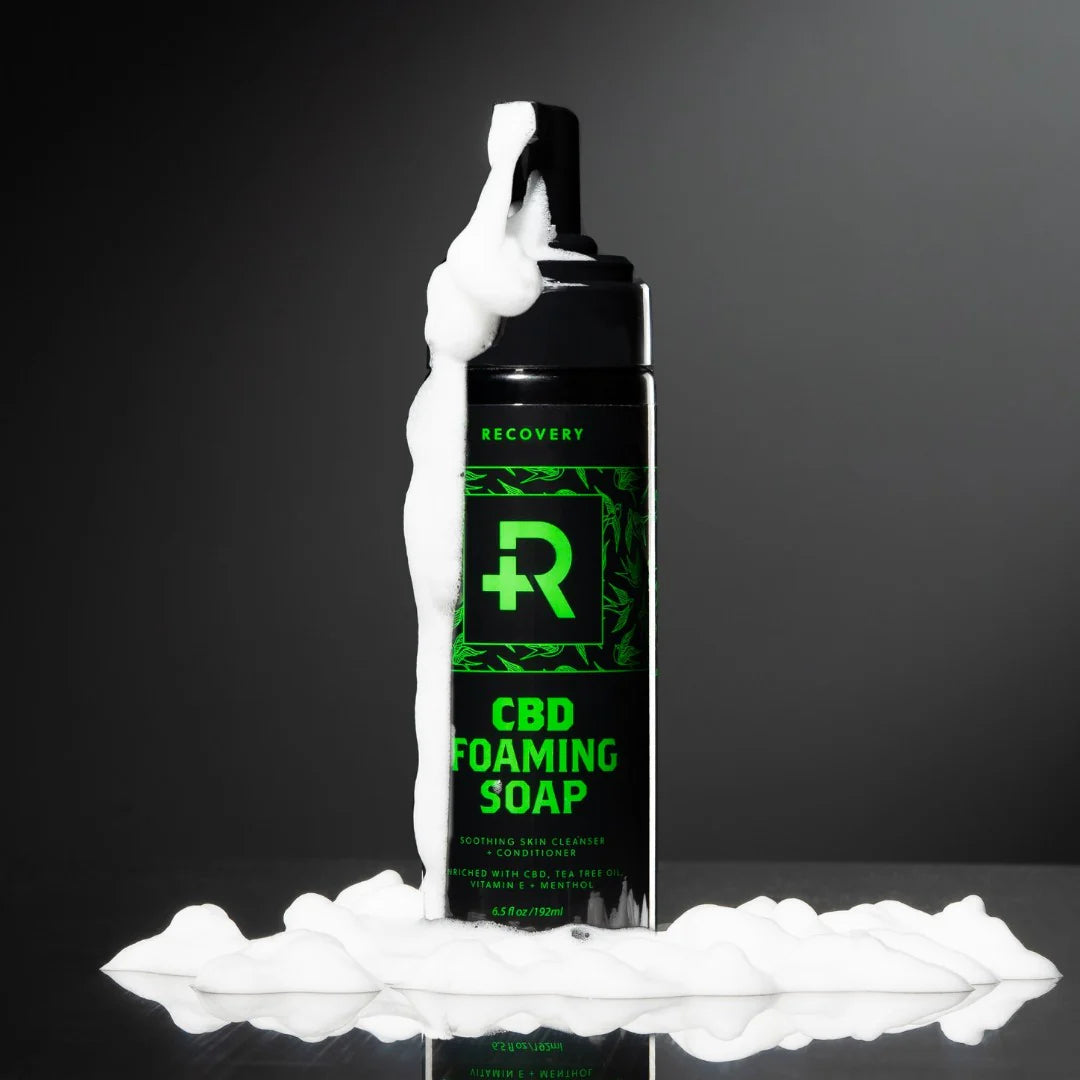 Recovery CBD Foaming Soap 6.5 oz bottle